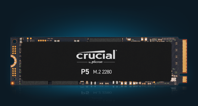 Crucial P5 3D NAND NVMe M.2 SSD固態硬碟| Crucial Taiwan | Crucial TW